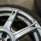 JDM WORK Emotion XC8 17" 4x100 Wheel and Tire Set 